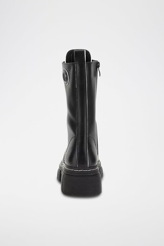 Bottines en cuir Anita - Noir