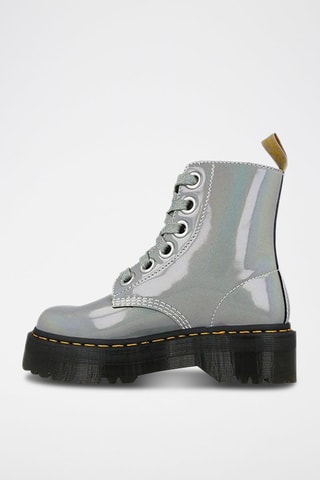 Bottines plateformes Vegan Molly Iridescent - Argenté