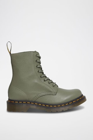 Bottines en cuir 1460 Pascal Kaki