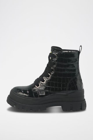 Bottines Aspha Lace Up Hi Noir