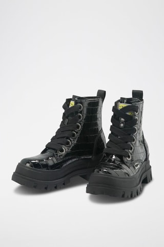 Bottines Aspha Lace Up Hi Noir
