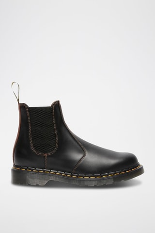 Bottines Chelsea en cuir 2976 Abruzzo Lea - Noir