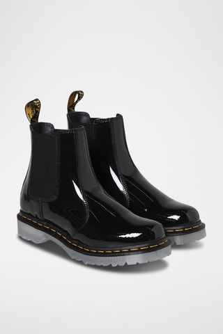Bottines Chelsea en cuir 2976-Iced - Noir