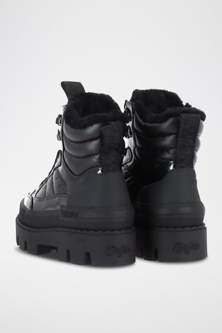 Bottines fourrées Raven Snow Laceup Mid - Noir