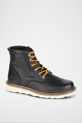 Bottines en cuir Chronicle Noir