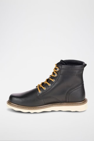 Bottines en cuir Chronicle Noir
