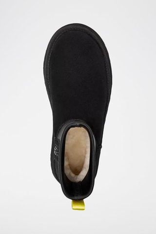 Bottines plateformes en nubuck Classic Dipper - Noir