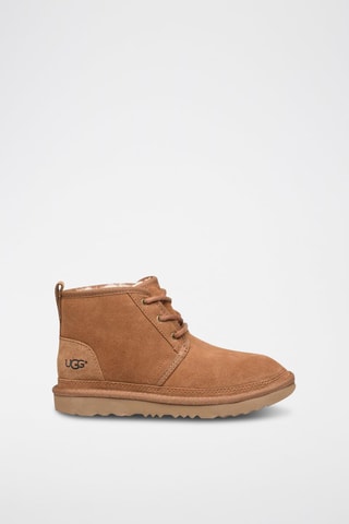 Bottines fourrées en nubuck Neumel - Camel