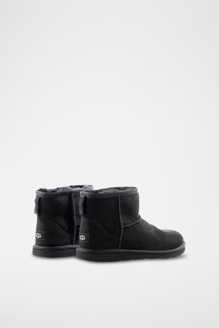 Bottines fourrées en nubuck K-Classic Mini II - Noir