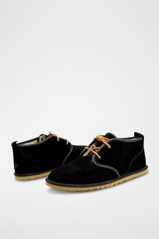 Bottines en nubuck Maskin - Noir