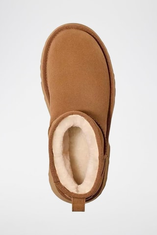 Bottines à talons en nubuck W Classic Ultra Mini - Noisette