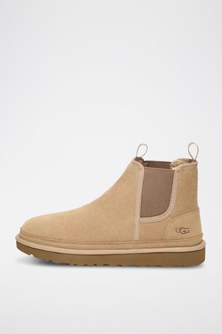 Bottines Chelsea en nubuck Neumel - Beige