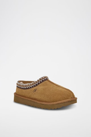 Chaussons en nubuck Tazman Marron