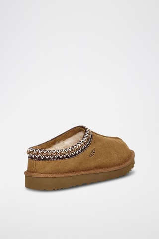 Chaussons en nubuck Tazman Marron