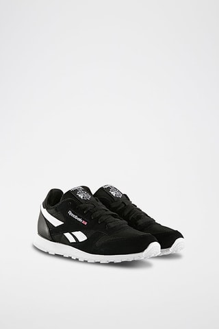 Sneakers Classic Leather - Noir et blanc