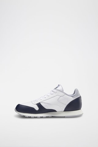Sneakers en cuir Classic Leather - Anthracite et blanc