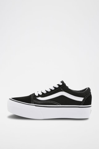 Sneakers plateformes Old Skool Noir et blanc