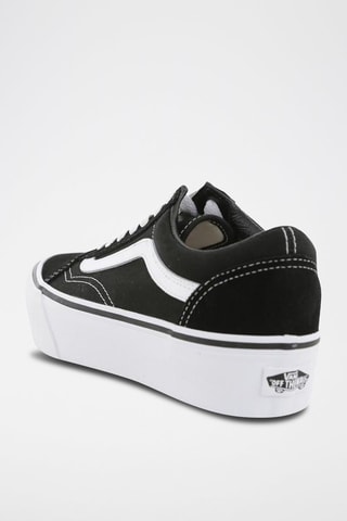 Sneakers plateformes Old Skool Noir et blanc