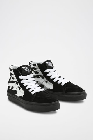 Sneakers en nubuck Sk8-Hi  Noir et gris