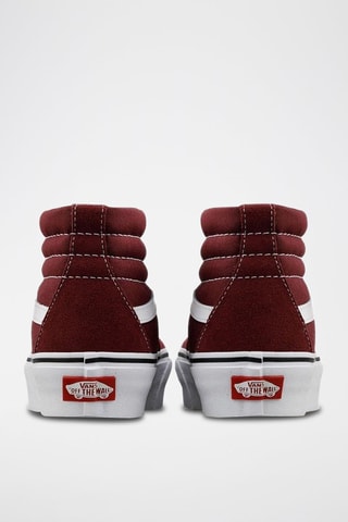 Sneakers montantes plateformes SK8 HI - Bordeaux