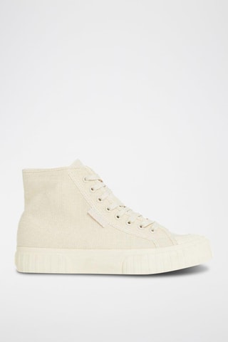 Sneakers montantes 2696-STRIPE Beige