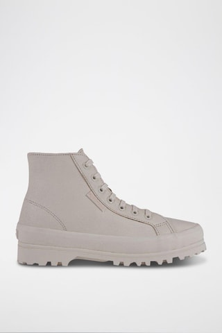Sneakers montantes en cuir 2341-ALPINA - Beige