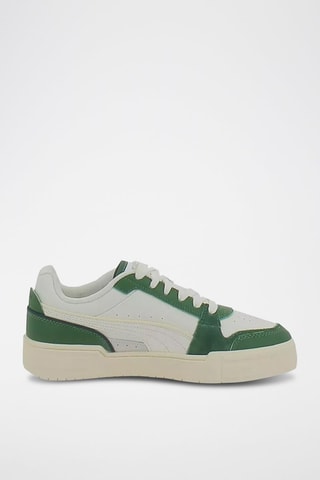 Baskets en cuir CA Pro Lux III - Blanc et vert