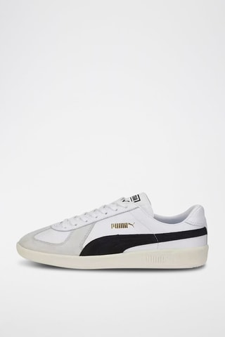 Sneakers en nubuck Puma Army Trainer Blanc