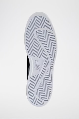 Sneakers en cuir Puma Smash V2 - Blanc et noir