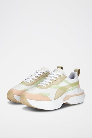 Sneakers Kosmo Rider Soft-Beige et blanc
