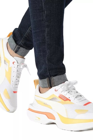 Sneakers Kosmo Rider-Blanc et jaune