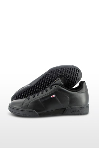 Sneakers en cuir NPC II -  Noir