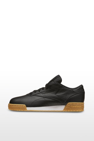 Sneakers en cuir Exofit Lo  -  Noir
