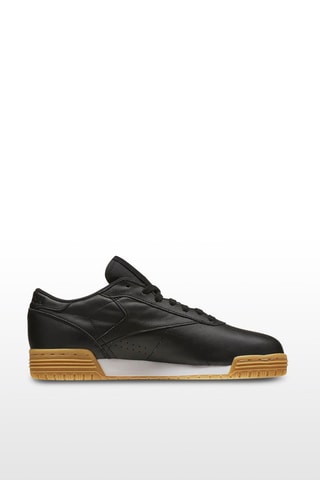 Sneakers en cuir Exofit Lo  -  Noir