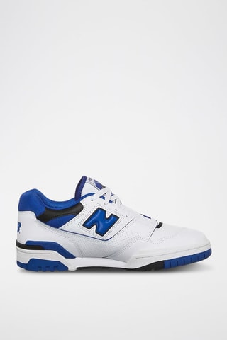 Sneakers en cuir 550 - Blanc et bleu
