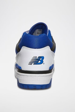 Sneakers en cuir 550 - Blanc et bleu