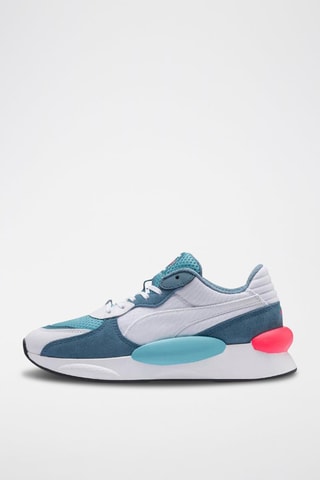 Sneakers en cuir RS-98 Cosmic-Blanc et bleu