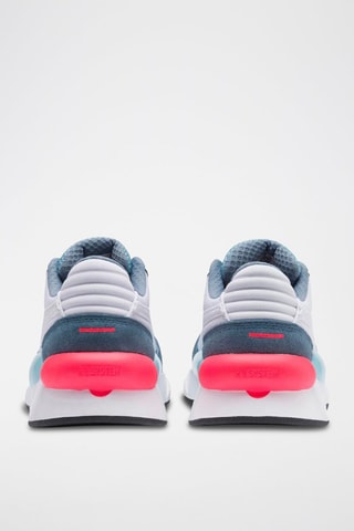 Sneakers en cuir RS-98 Cosmic-Blanc et bleu