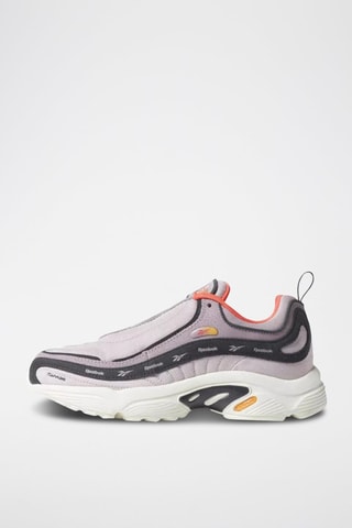 Baskets en cuir Daytona DMX MU Mauve et anthracite