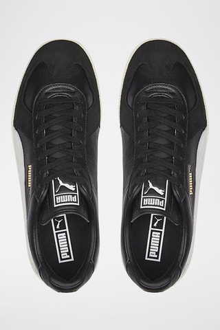 Baskets en cuir Army Trainer - Noir