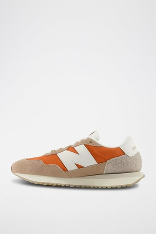 Sneakers MS237 - Orange et blanc
