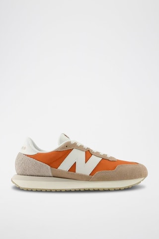 Sneakers MS237 - Orange et blanc