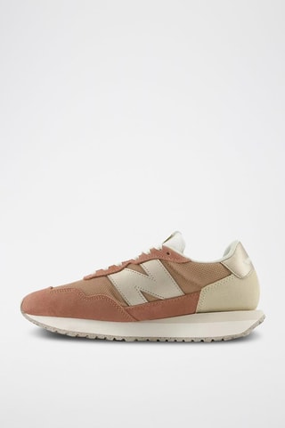 Sneakers WS237 - Marron et beige