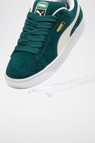 Baskets en nubuck Suede XL - Vert foncé