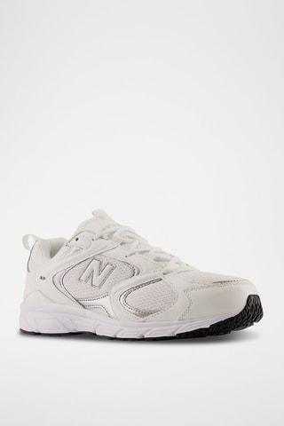Baskets 408 - Blanc et gris