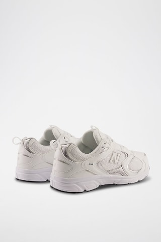 Baskets 408 - Blanc et gris