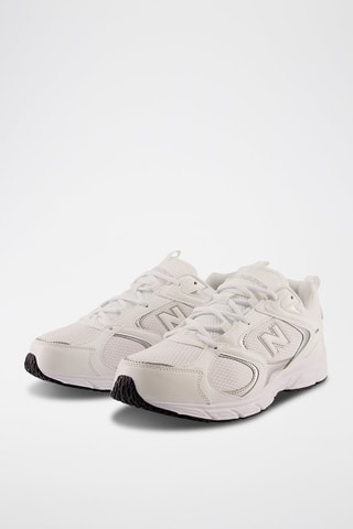 Baskets 408 - Blanc et gris