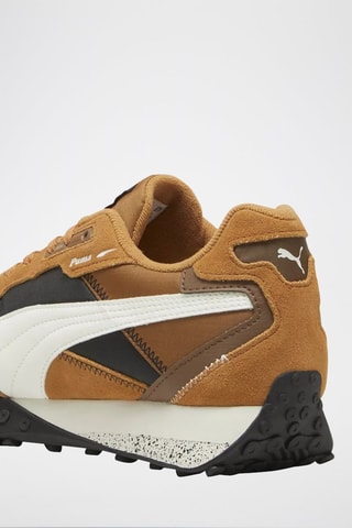 Baskets en nubuck Rider - Marron