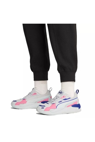 Baskets plateformes X-RAY - Blanc et rose