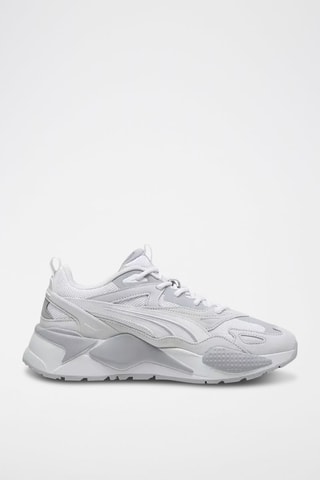 Sneakers en nubuck Rs-X Efekt Prm Blanc et gris